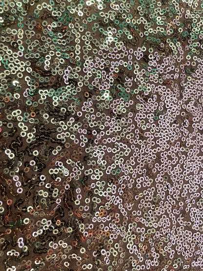 Rose Beige Metalic Tissue Cocktail Saree for My Desi Girl Kreation by KJ