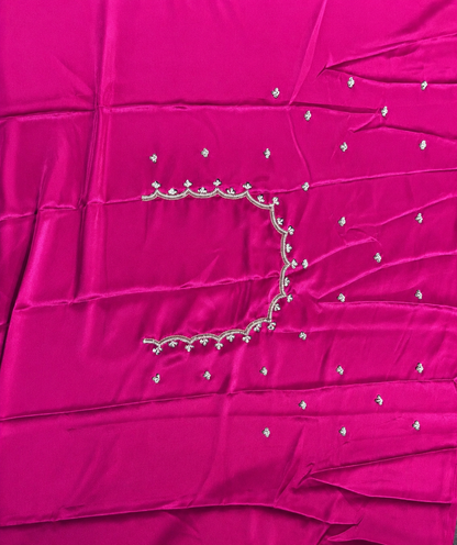 Gulab Khas Ombre Mehraab Jaal Cutdana Saree