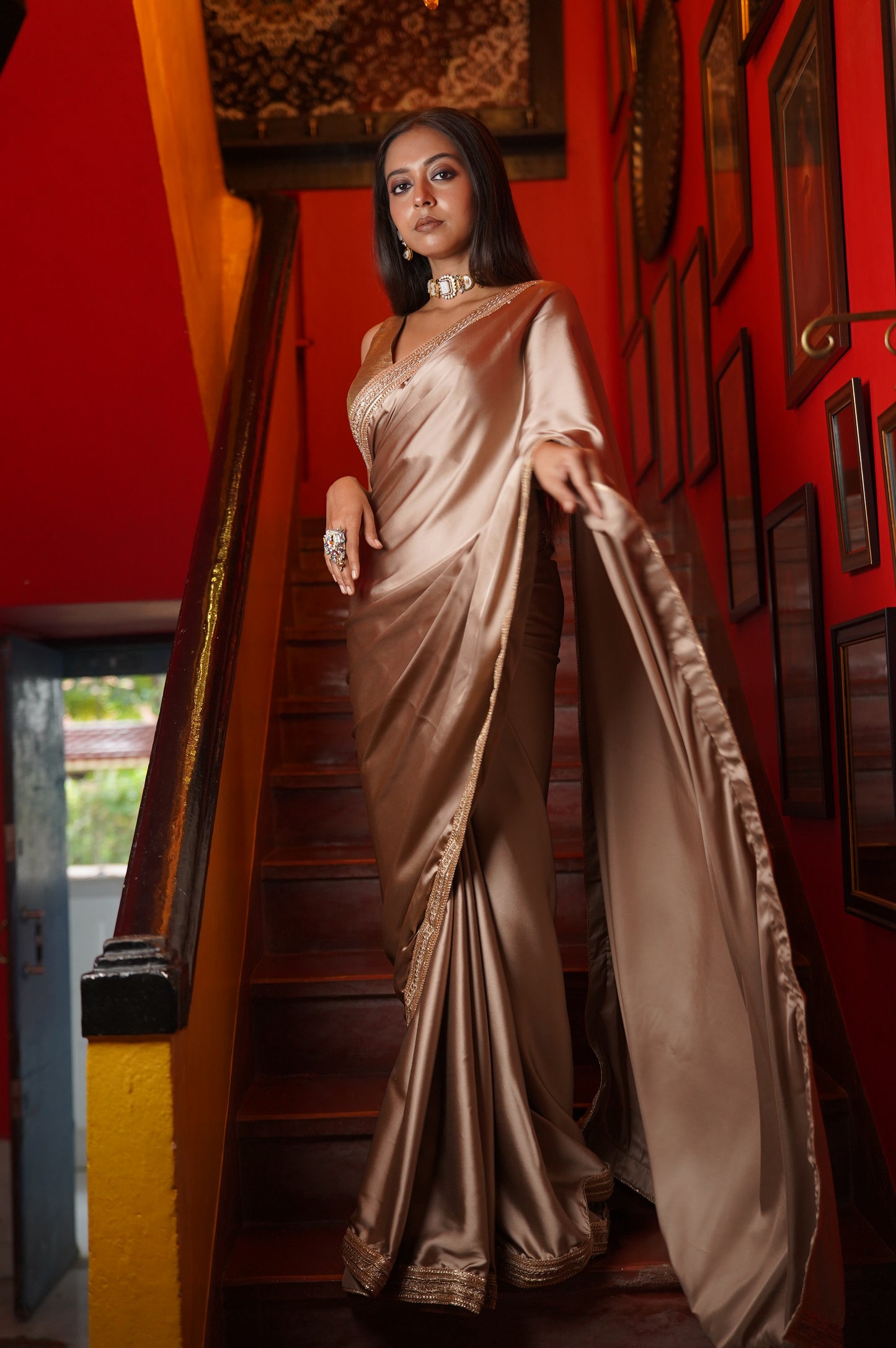 Aadya Satin Silk Saree