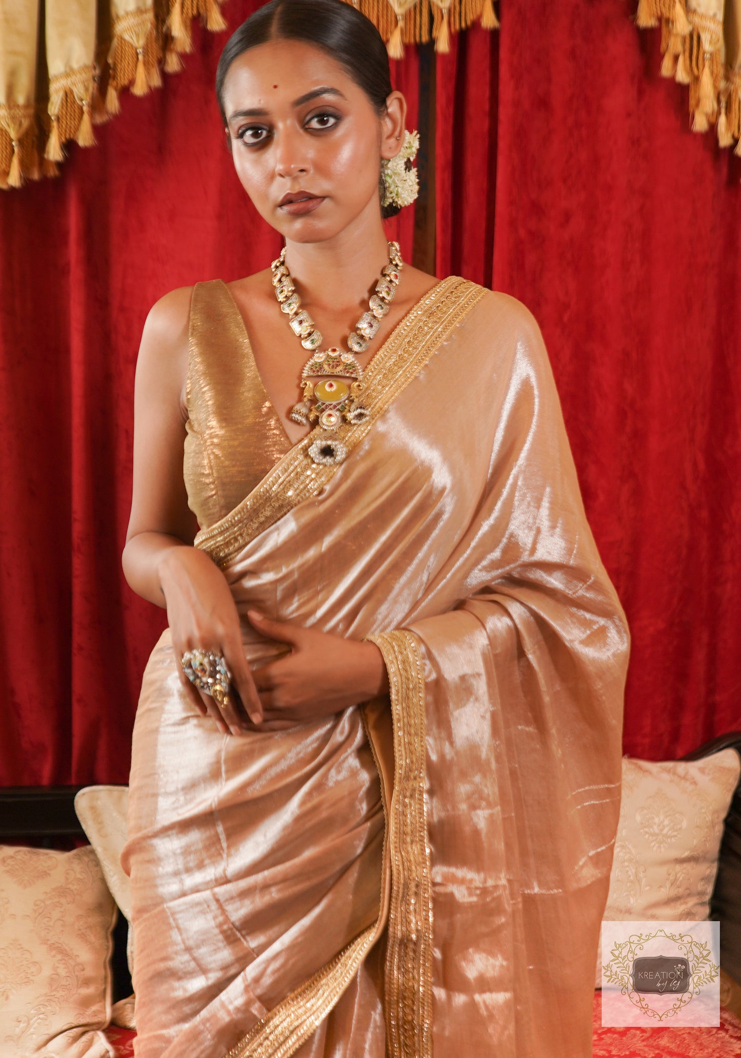 Indrani Tissue Saree