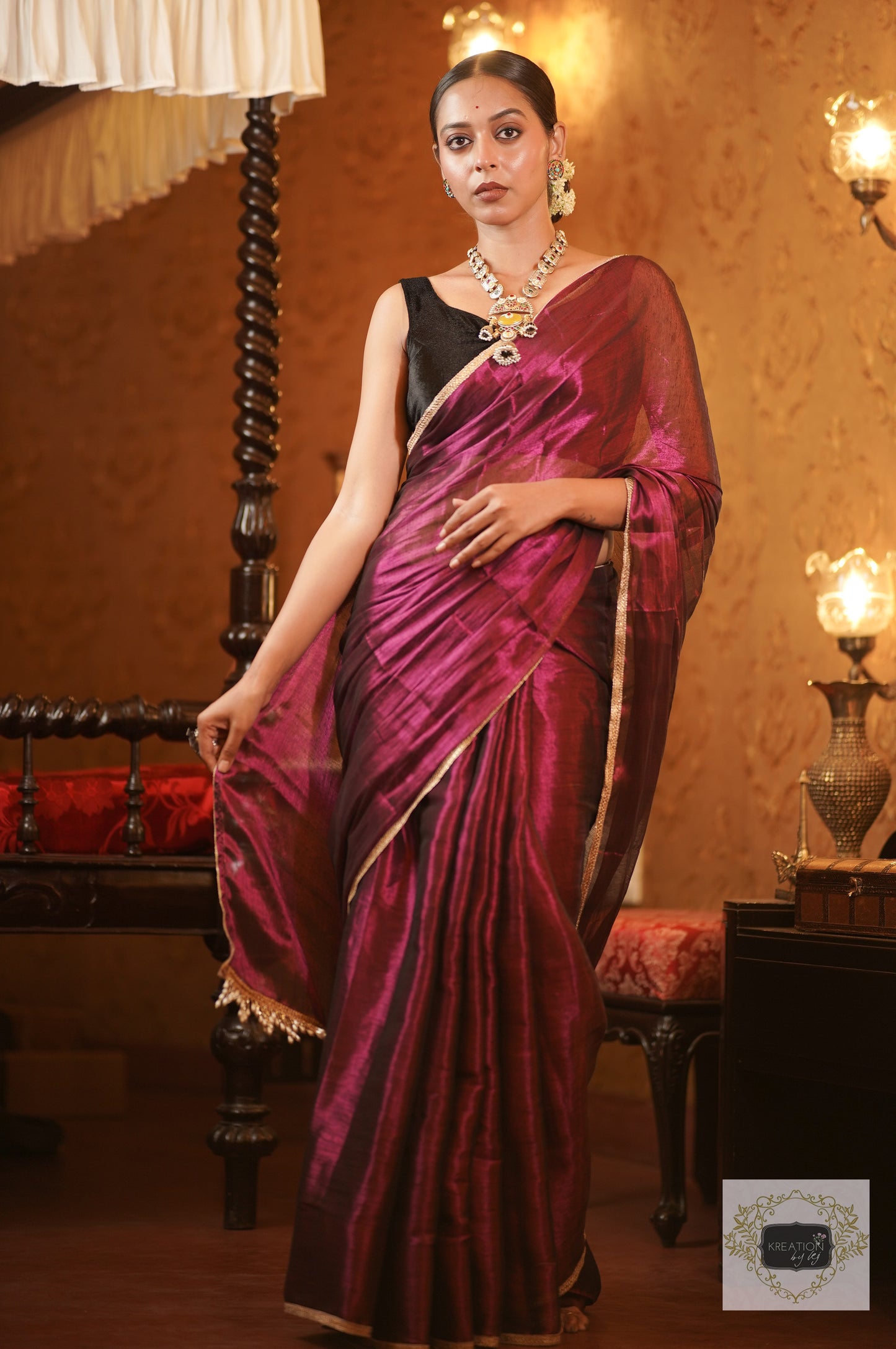 Gyana Tissue Saree