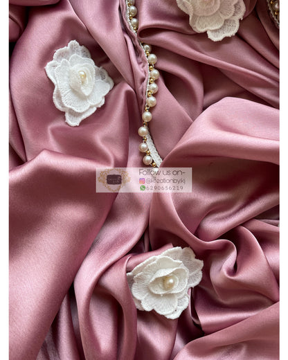 Rose Gulmarg Saree - kreationbykj