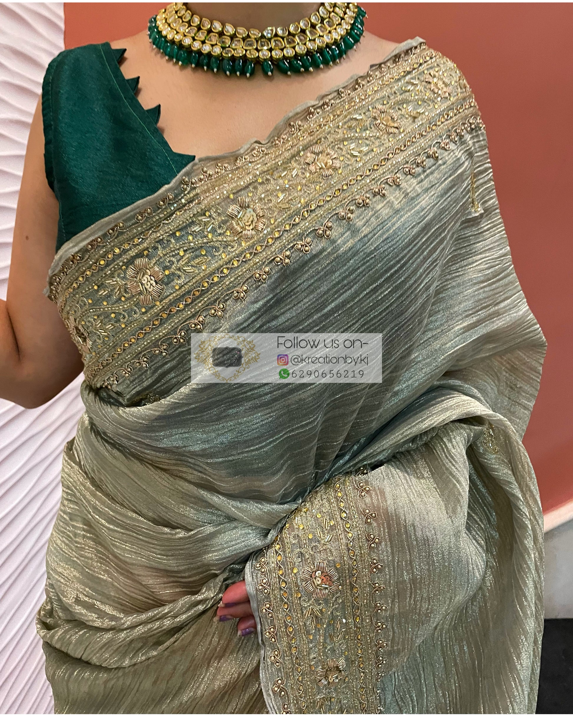 Buy New Arrivals Beautiful Premium JAPAN SATIN Silk Pleated Saree Party  Wear Saree Elegant Saree Bollywood Designer Saree Online in India - Etsy