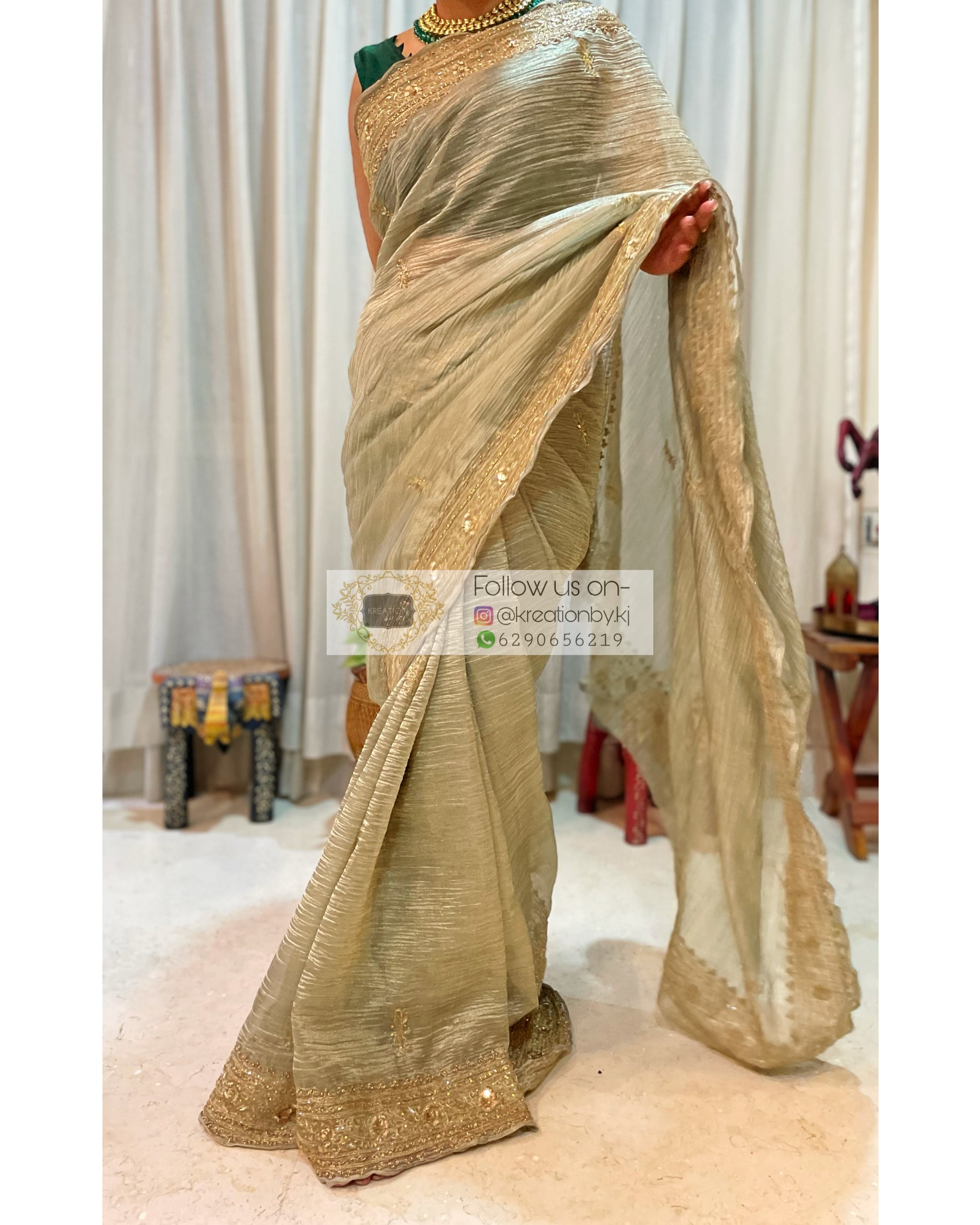 Net Saree - AndaazFashion.com