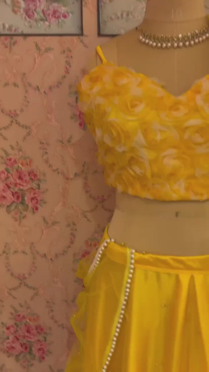 Blush Bloom Lehenga