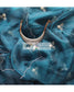 Cobalt Blue Glass Tissue 86 Boota Saree - kreationbykj