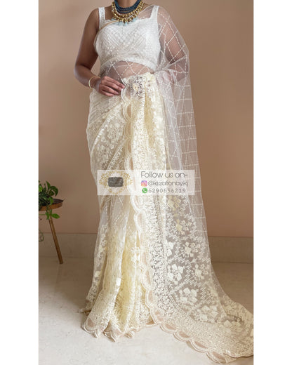 Suhani Net Saree - kreationbykj